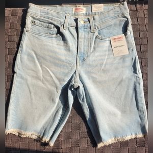 Levi Strauss NWT Boys Denim Shorts 16 Reg